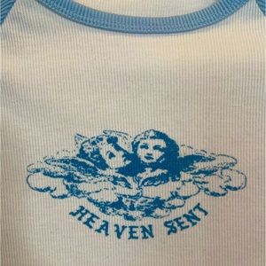 “Heaven Sent” Angel Crop Top.